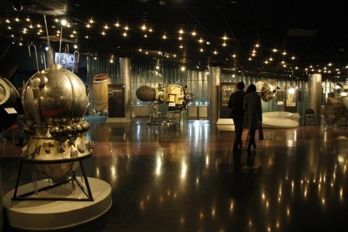 آثار موجود در موزه یادبود فضانوردی